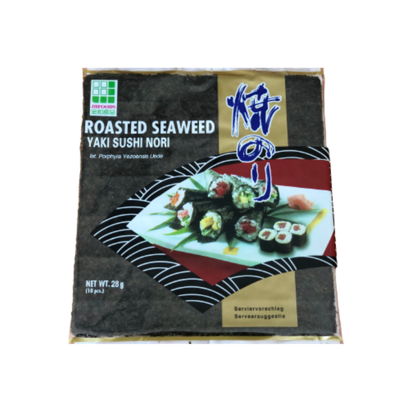 Yaki Sushi Nori (Sushi Blätter) Ganz, 28g-10 Stück