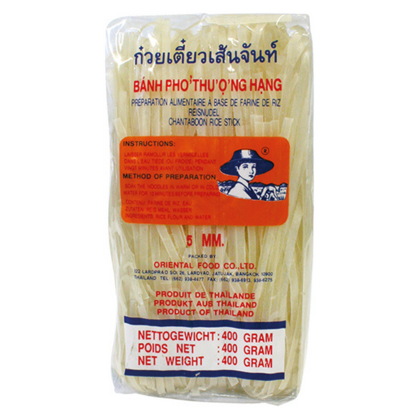Reisbandnudeln aus Thailand, 5mm