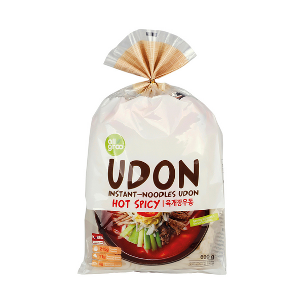 Hot Spicy Udon Nudeln 3 Portion, 690g