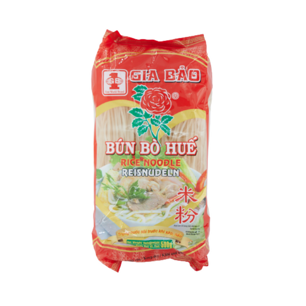 Reisnudeln Hoa Hong-Bun Bo Hue, 500g