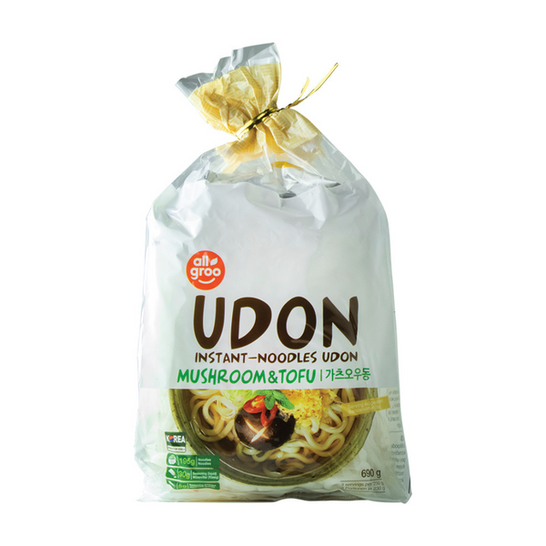 Mushroom&Tofu Udon Nudeln 3 Portion, 690g