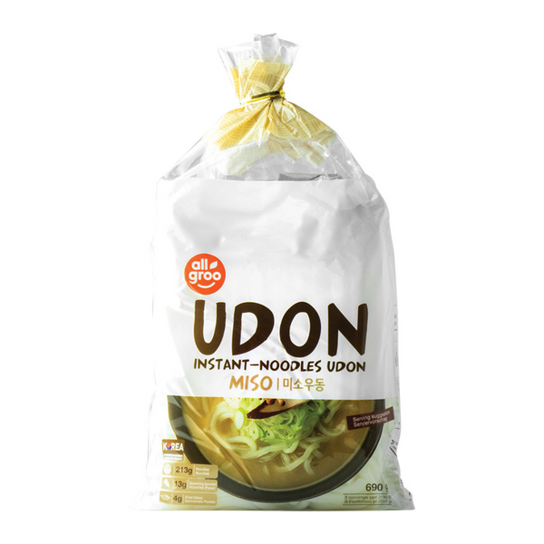 Miso Udon Nudeln 3 Portion, 690g