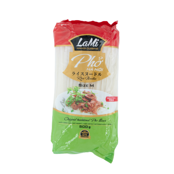 Reisbandnudeln Lami-Banh Pho Size M, 500g