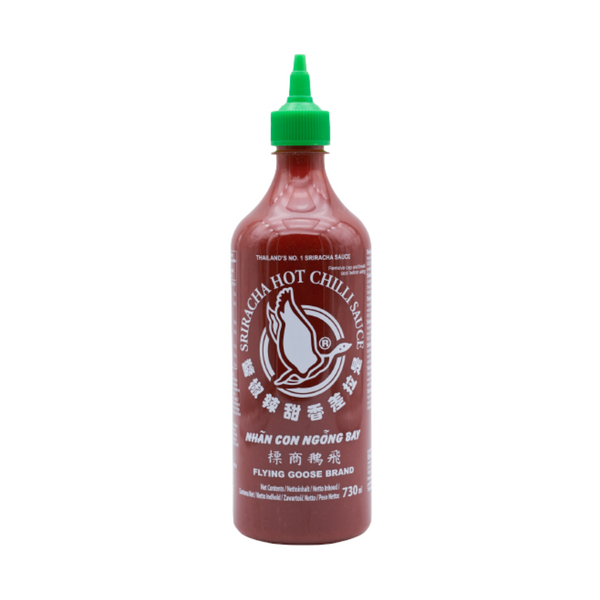 Hot Sriracha Chillisauce Flying Goose, 730ml