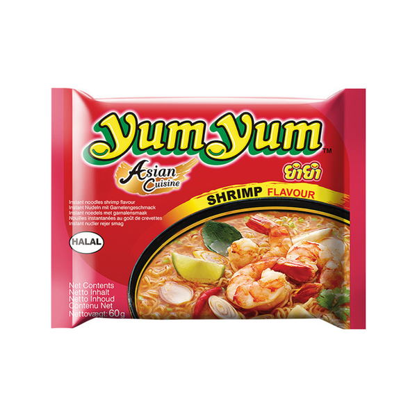 Yum Yum Instantnudeln Shrimp Geschmack, 60g
