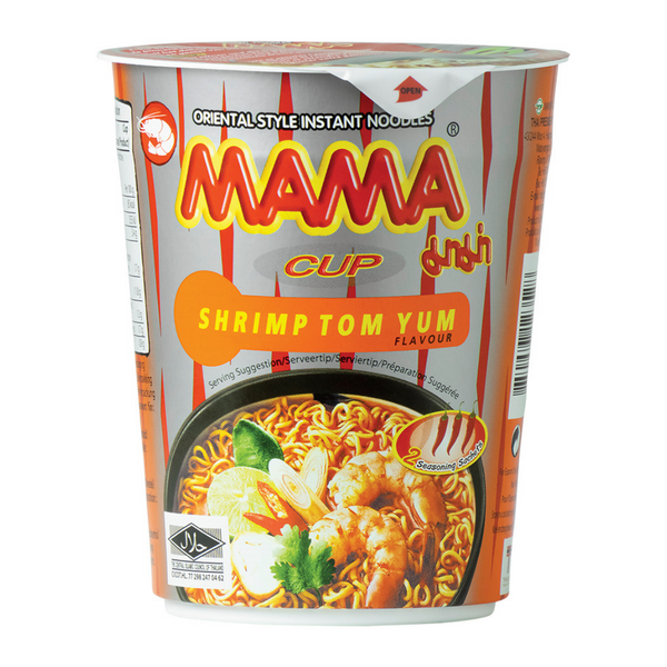 Mama-Cup Instantnudeln Shrimp Tom Yum Geschmack, 70g