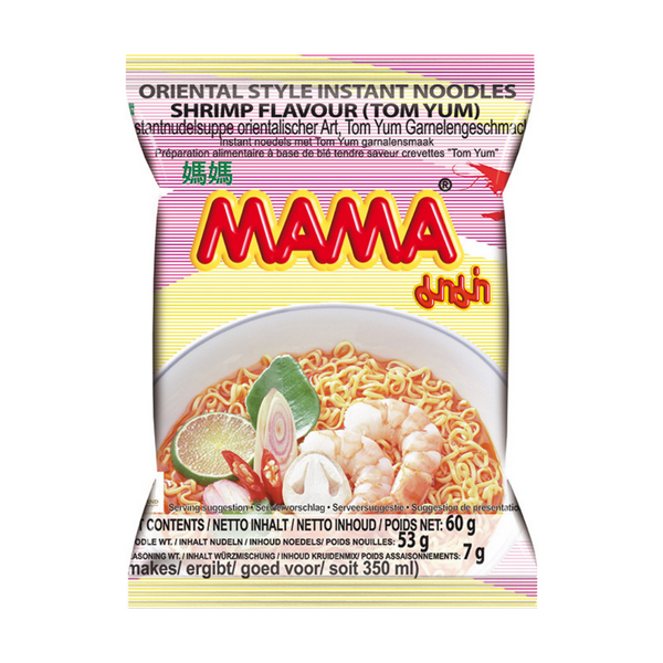 Mama-Instantnudeln Shrimp Geschmack, 60g