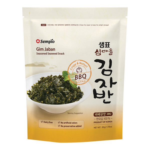 Sempio-Seetang Snack Gim Jaban BBQ, 50g