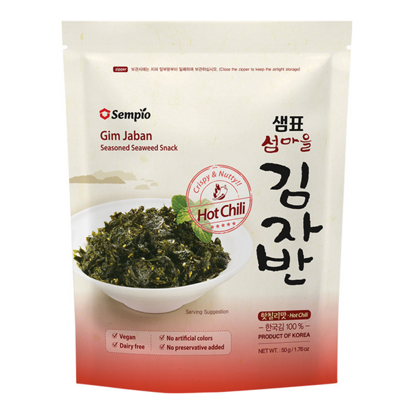 Sempio-Seetang Snack Gim Jaban Hot Chilli, 50g