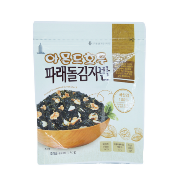 Seetang Laver Snacks mit Nüsse, 40g