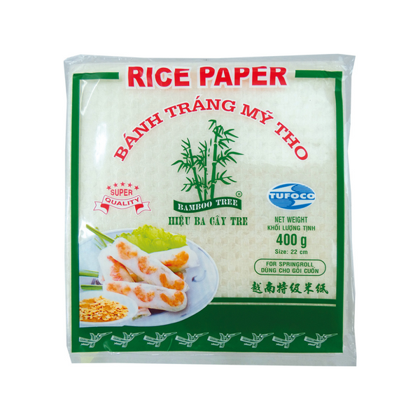 Vietnamesische Frühlingsrollen Reispapier 4 eckig, 400g
